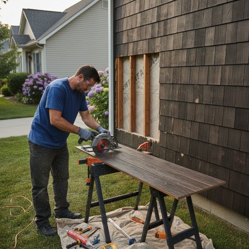 Board Siding Repair
